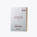 GSLEY 24K Gold Snail Mask Pack 1Box (10 Sheets) Pore Care & Moisturizing 4D Sheet Mask _ Made in Korea